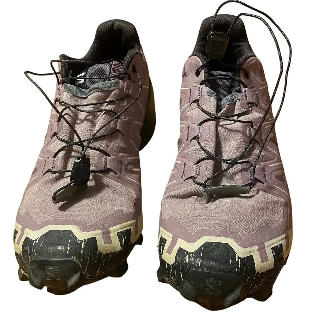 Salomon Women’s Sneaker, Lavender (Purple)/Black, Size 8.5, Hiking, Walking Shoe
